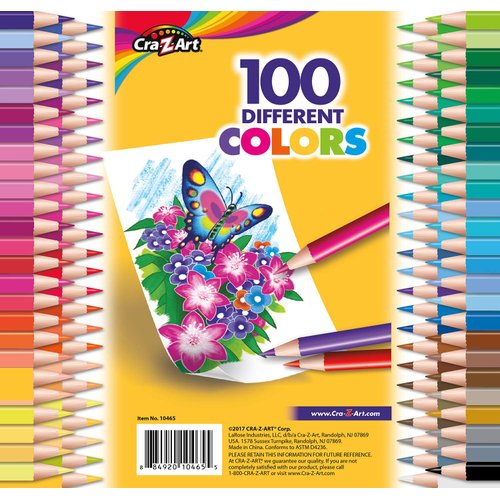 Cra-Z-art Colored Pencils 100 Assorted Colors