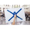 Stik N Grip Poster Board Handle, Full-Size, 6-Pack - Hold Sign with One Hand, Simple & Easy, Stick-On Handle, Foam Boards, Protests, Pickets, Sports, Teams, Rallies, Handheld, Strong, Comfortable