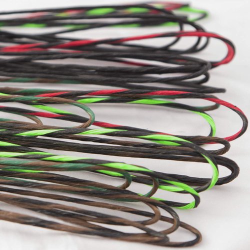 60X Custom Strings 37.2" Bear Saga 405 Custom Crossbow Bow String (Red/Black)