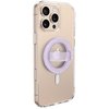 Miracase Magnetic Phone Grip,Compatible with Magsafe,Lightweight Design(0.97 OZ),Soft Silicone Material,for iPhone 16/15/14/13/12 Series(Blink Purple)
