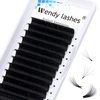 Volume Eyelash Extension 0.05 C/D Curl 11-17mm Easy Fan Rapid Blooming Lashes 3D 4D 6D 10D 20D Lash Extensions By WENDY LASHES(0.05-D, 14mm)