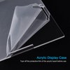 MECCANIXITY Acrylic Display Case Plastic Box Clear Assemble Dustproof Showcase 4.3x4.3x8 Inch for Collectibles Items