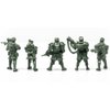 Fantasy Battles Fantasy Creature Mini Action Figure Playset- Polar Guardsmen 2 inch 1/32- 5 pcs Fantasy Figures - XL 1/32nd Scale DND Characters Accessories RPGs and Soldiers