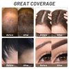 Luxecolors Root Touch Up Powder Hairline Powder for Thinning Hair Concealer Gray Coverage, Eyebrows Powder Bald Spot Root Cover Up for Women (Light Blonde)