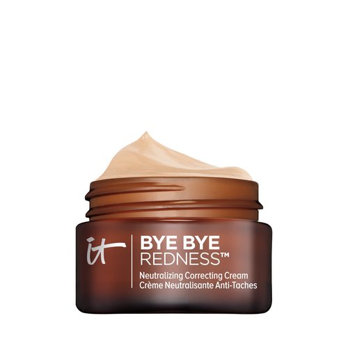 IT Cosmetics Bye Bye Redness Color Corrector - Neutralizing Redness Corrector for Face - Long-Wearing Full Coverage Cream Makeup - With Hydrolyzed Collagen - 0.37 Fl. Oz