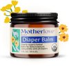 Motherlove Diaper Balm (1 oz) Organic Herbal Diaper Rash Cream—Cloth Diaper Safe, Zinc Oxide- & Petroleum-Free—Ideal Diaper Bag Size