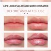 PICKX Lip Plumper Lip Plumping Booster Lip Mask Natural Lip Plumper lip plumping lip gloss Beautiful Fuller Ultra-Hydrating Nourishing Lip Plumping Booster Plump Smooth (transparent, C)