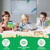 Broytain Sliding Phonics Cards,Phonics Flash Cards,Word Games,Phonics Games,Learning Toy,Speech Therapy Toys,Reading Educational Game,Kindergarten Preschool Learning Activities Educational Toy