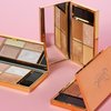 Sleek MakeUP Highlighting Palette, Four Dazzling Shades for a Supercharged Glow, Long Lasting and Lightweight, Intense Colour, Solstice