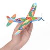 Bedwina Glider Planes Bulk - Pack of 36-8 Inch Bomber Airplane Gliders for Kids, Foam Birthday Party Favor Kits and Prize Reward Toys