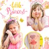 Princess Tattoos Temporary Small Glitter Ballerina for Kids Little Girls 18 Sheets, Aniuvot Ballet Dancing Girl Birthday Party Favors School Rewards