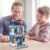 WULOBOOI City Movie Theater Building Blocks Sets, Cute Street Store MOC Cinema 3D Toy Model Building Kit, Creative Birthday Gift for Adults/Kids Who Love Movies (253 Pieces)