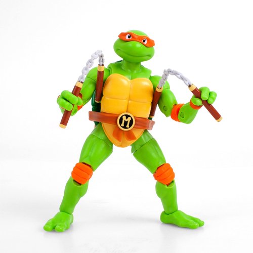 The Loyal Subjects Teenage Mutant Ninja Turtles Michelangelo BST AXN 5-inch Action Figure