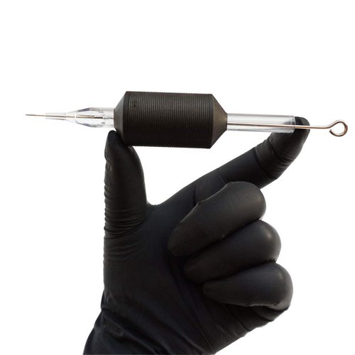 Needlehouse 1inch/25mm tattoo needles tube combo 1218RS 20pcs disposable tattoo needles tube grips round liner 18RS (18RS)