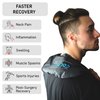 Coldest Neck Shoulder Ice Pack for Injuries Reusable Gel Cold Pack Wrap for Upper Back Pain Relief Cold Compress Therapy for Swelling, Bruises, Surgery