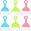 CHENGU 3 Pcs Mini Dustpan Set Brush for Table Whisk Brooms Small Dustpan Mini Broom Set Mini Dust Pans with Brush Tiny Cleaning Table Broom Sweep Brush for Car Desk Keyboard Countertop Nest