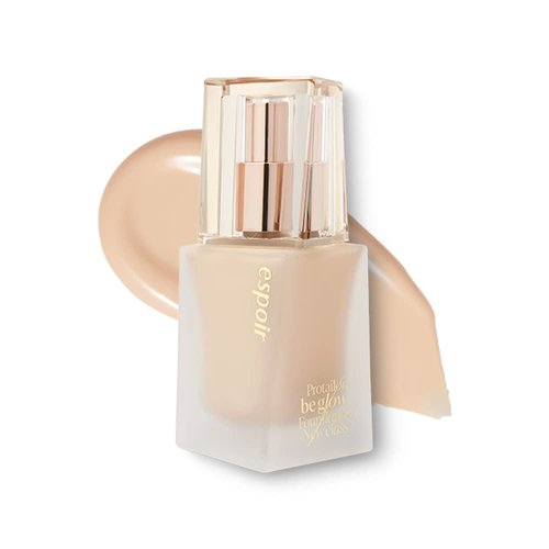 Espoir Pro Tailor Foundation Be Glow New Class #3 Petal 1.06 oz SPF27 PA++ | Long-Lasting Healthy Radiance Glow Liquid Foundation | Light-weight Natural Dewy Full Coverage | Korean Base Makeup