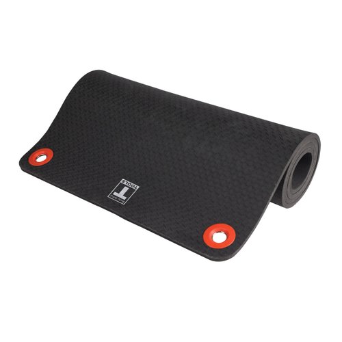 Body-Solid (BSTFM20) Hanging Exercise Mat - Thick Workout Mat for Home Gym, Ideal for Yoga, Exercise & Fitness, Extra Thick Foam for Comfort, Perfect for Home Workouts (71"x23"), Black