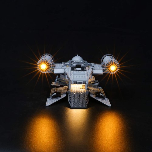 BRIKSMAX Led Lighting Kit for The Razor Crest - Compatible with Lego 75292 Building Blocks Model- Not Include The Lego Set