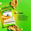 Quantum Energy Square: Energy Bar with Caffeine & 10g Protein. Delicious Healthy Snack On The Go. (Vegan, Gluten-free, Soy-free, Dairy-free). Flavor: Salted Peanut Butter Crunch 8Pk