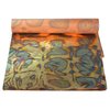 Barnabas Blattgold: Variegated Gold Leaf Sheets for Crafts - Color Light Blue Gold Leaf - 25 Sheets, 5.5 inches Booklet Foil Sheets - Craft Gold and Metal Leaf
