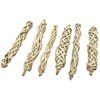 Bonka Bird Toys 3285 Pk6 Vine Sticks 5" Long by 0.75" Parrot Chew Foot Talon Cage Toys, Conure, Amazon, African Grey, and Similar