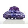 Generic Blue, purple or brown sparkle glitter hair claw clip (Primary color: Blue), 1 Count (Pack of 1)