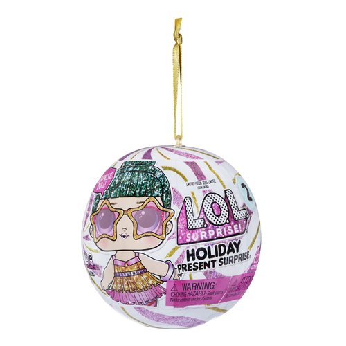L.O.L. Surprise! Holiday Supreme Doll Tinsel with 8 Surprises Including Collectible Holiday Doll, Shoes, and Accessories | Great Gift for Kids Ages 4+
