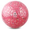 PP PICADOR Soccer Ball Kids Size 3, Glitter Shiny Sequins Toddler Soccer Balls with Pump for Girls Boys Ages 4-6-8 6-12 Child Baby Gift(Pink)