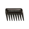 Jon Renau Wide Tooth Comb for Heat Friendly, Human Hair and Synthetic Wigs (2pcs), black