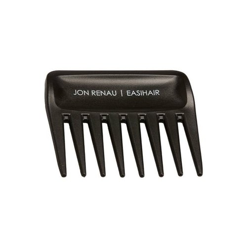 Jon Renau Wide Tooth Comb for Heat Friendly, Human Hair and Synthetic Wigs (2pcs), black