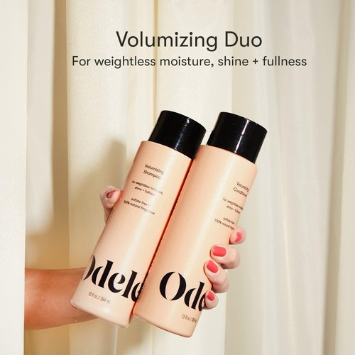 Odele Volumizing Sulfate-Free Shampoo & Conditioner Gift Set, Add Moisture, Shine, & Fullness for Straight or Wavy Hair Types, 13 Fl Oz Each (2-Pack)