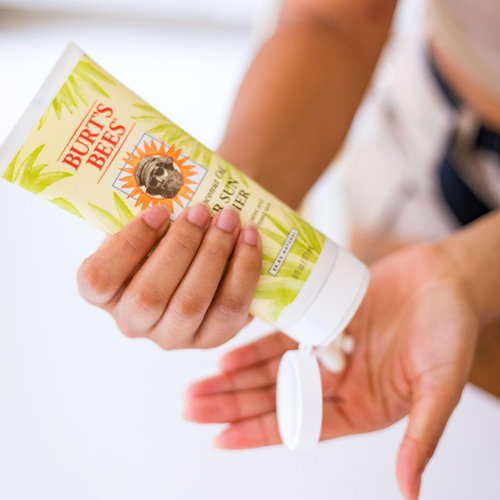 Burt's Bees Stocking Stuffers, After Sun Lotion with Hydrating Aloe Vera & Coconut Oil - Sunburn Relief, After Sun Soother, Natural Origin Skin Care Christmas Gifts, 6 oz