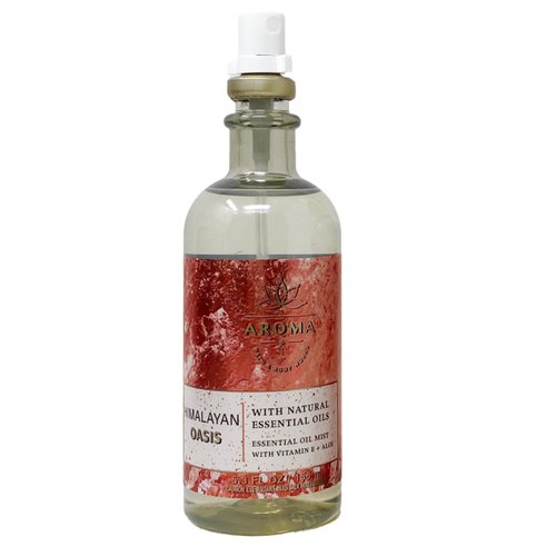 Bath & Body Works Aroma Himalayan Oasis Lime Vetiver - 2 Pack of Essential Oil Mist with a Wild Jasmine Bar Soap.