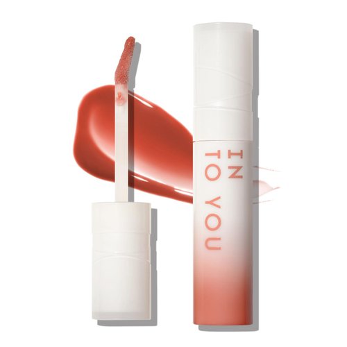 INTO YOU Lip Gloss Coco Liquid Moisturizing Lipstick Long Lasting Lip Stick Lip Stain Makeup Glitter Shine Non-sticky Lipstick for Women(CC02)