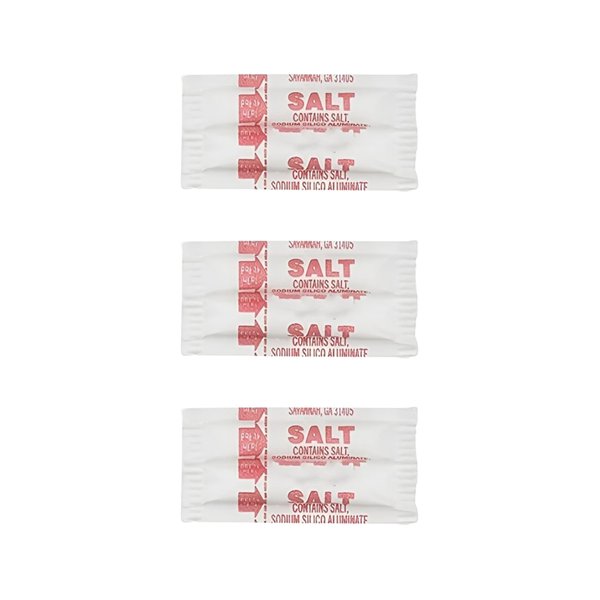 Perfect Stix Iodized Salt Packets - .6 Grams - 1000 Packets (Packaging may vary.)