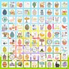 EMOME 204 Sheets Easter Tattoos for Kids Bulk, Individually Wrapped Easter Temporary Tattoos Stickers for Kids Boys Girls, Easter Egg Fillers Party Favors Supplies