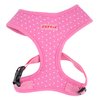 Puppia Dotty Dog Harness Over-The-Head No Pull No Choke Walking Training Adjustable for Small & Medium Dog, Small, Pink