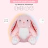 SuzziPals Heatable & Coolable Bunny Stuffed Animal, Microwavable Stuffed Animal Heating Pad for Period Cramps, Stuffed Bunny Plush Heating Pad, Rabbit Plush Stuffed Animals Bunny Gifts Rabbit Toys