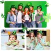 10 Sheets St. Patrick’s Day Temporary Tattoos, 180 Pcs Shamrock Tattoos Sickers Waterproof Body Stickers, St. Patrick's Day Clover Tattoos for Kids, Irish Parade Party Favors Decoration(C)