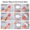 SAGEBIO Nail Art Stamper Clear Silicone Nails Stamping Jelly with Scraper Transparent Visible Body DIY Manicure Nail Art Tool A