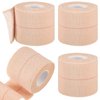4 Rolls Elastic Tape Adhesive Elastic Tape Self Adhesive Bandage Wrap Flexible Stretch Bandages for Sports Ankle, Knee and Wrist Sprains Animal Pets, 2 Inch x 5 Yard