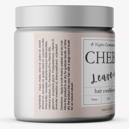 Naples Cosmeceuticals Chebe Leave In Hair Conditioner for Hair Growth Thickening Strengthening Pre Braid LOC Twist with Chebe Butter Chebe Oil Tames Frizz and Edges made in USA