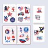 YQUQWN, 50 PCS 4th of July Stickers, Patriotic Stickers, 4th of July Decorations for Kids Adults, Fourth of July Stickers for Water Bottles, Independence Day Decorations, Waterproof Vinyl Stickers