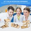 Poraxy 6 in 1 STEM Kits for Kids Age 8-10, Science Building Educational Experiment Projects 8-12, 3D Wooden Puzzles Crafts, Toys for Age 8-13, Gifts for Boys and Girls 6 7 8 9 10 11 12 13 Years Old