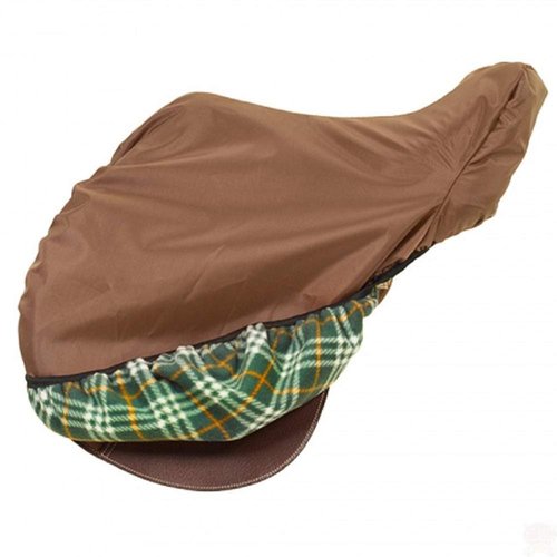 centaur Fleeced Lined Saddle Cover - Brown Standard
