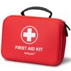 First Aid Kit 340 Piece, Premium Waterproof Hard Shell Medical Kit for Car, Home, Office, Travel, Camping, Sports, Outdoor, School - Emergency First Aid Supplies and Survival Kit