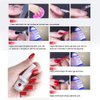 Vishine Nail Gel Polish, 15ml Soak Off Nail Gel Polish Nail Art Manicure Salon DIY Long-lasting, UV LED Lamp Required - Magenta Purple 0.5 OZ