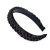 CAISHA Headband Ponytail Braided Hair piece Hair band Hair Accessories Dark Chocolate Brown HR9