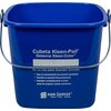 San Jamar Kleen-Pail® Plastic Cleaning Bucket 6 Quarts Blue